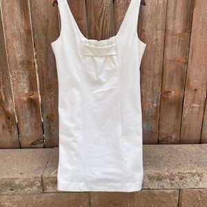 JACK BB DAKOTA Women’s White Sleeveless Pencil Mini Dress Size Large